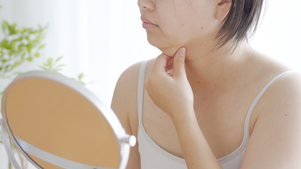 顎を気にする人